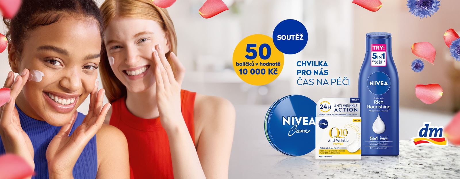 vyhrajte roční zásobu péče NIVEA