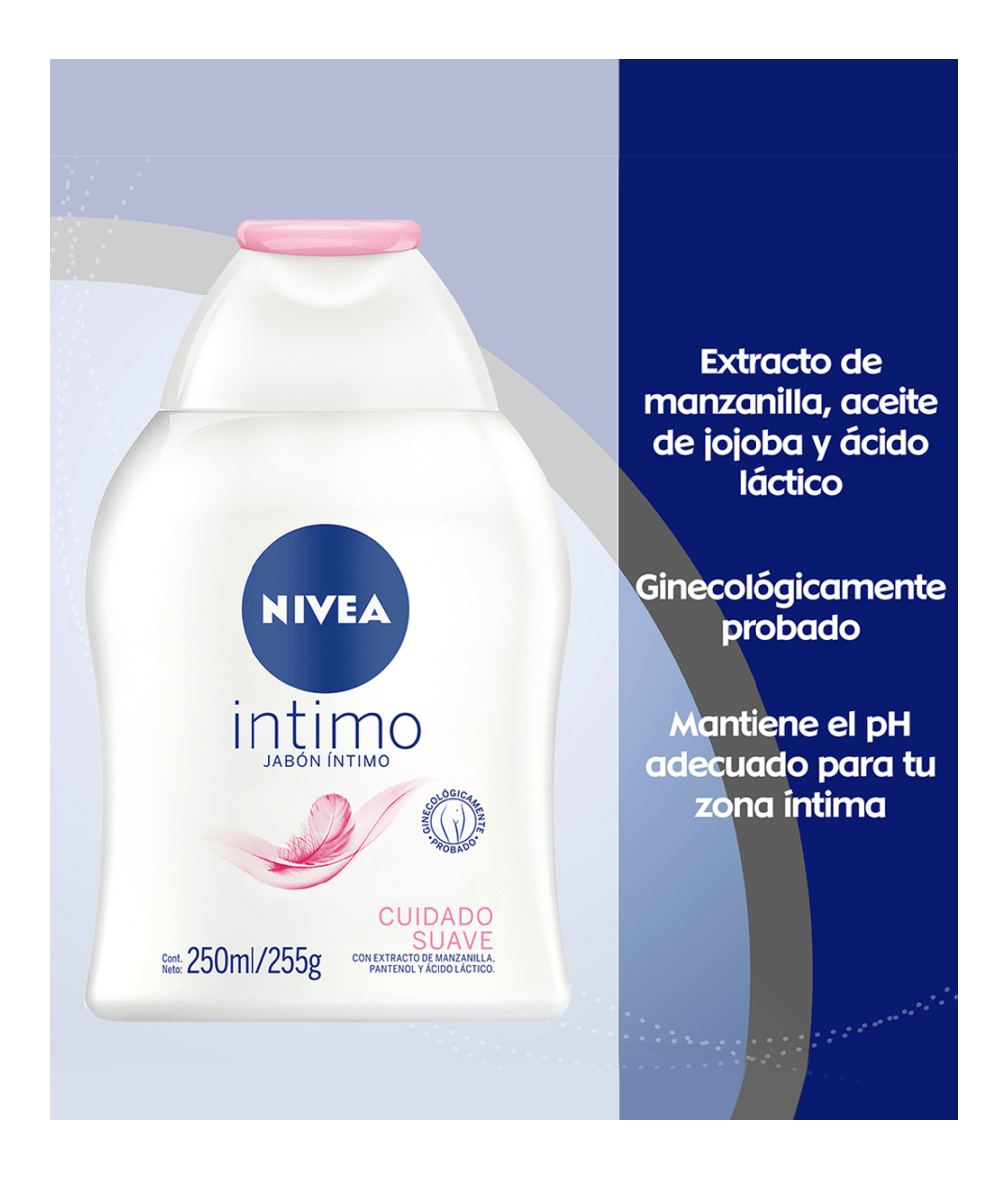 Jabón íntimo Nivea Cuidado Suave