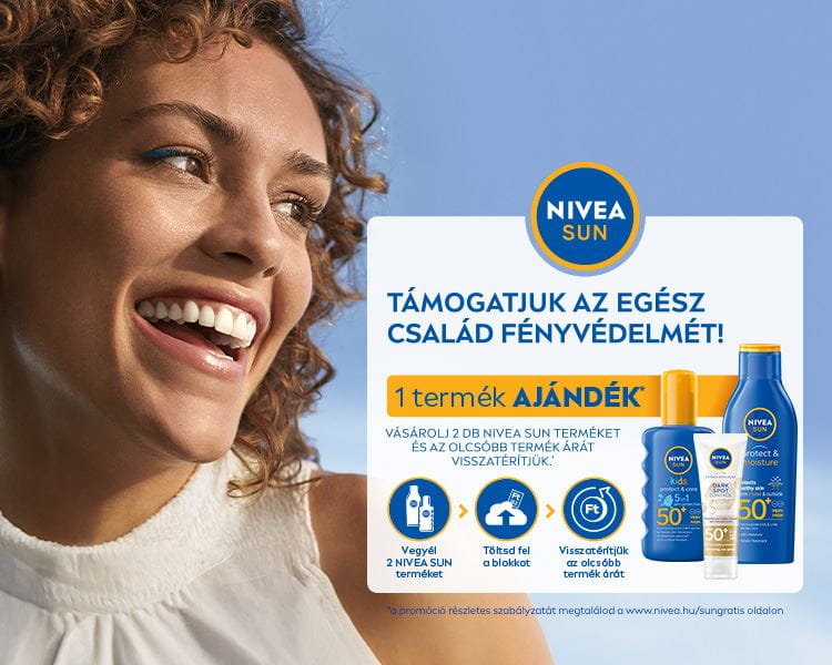 NIVEA SUN pénzvisszafizetési garancia promóció