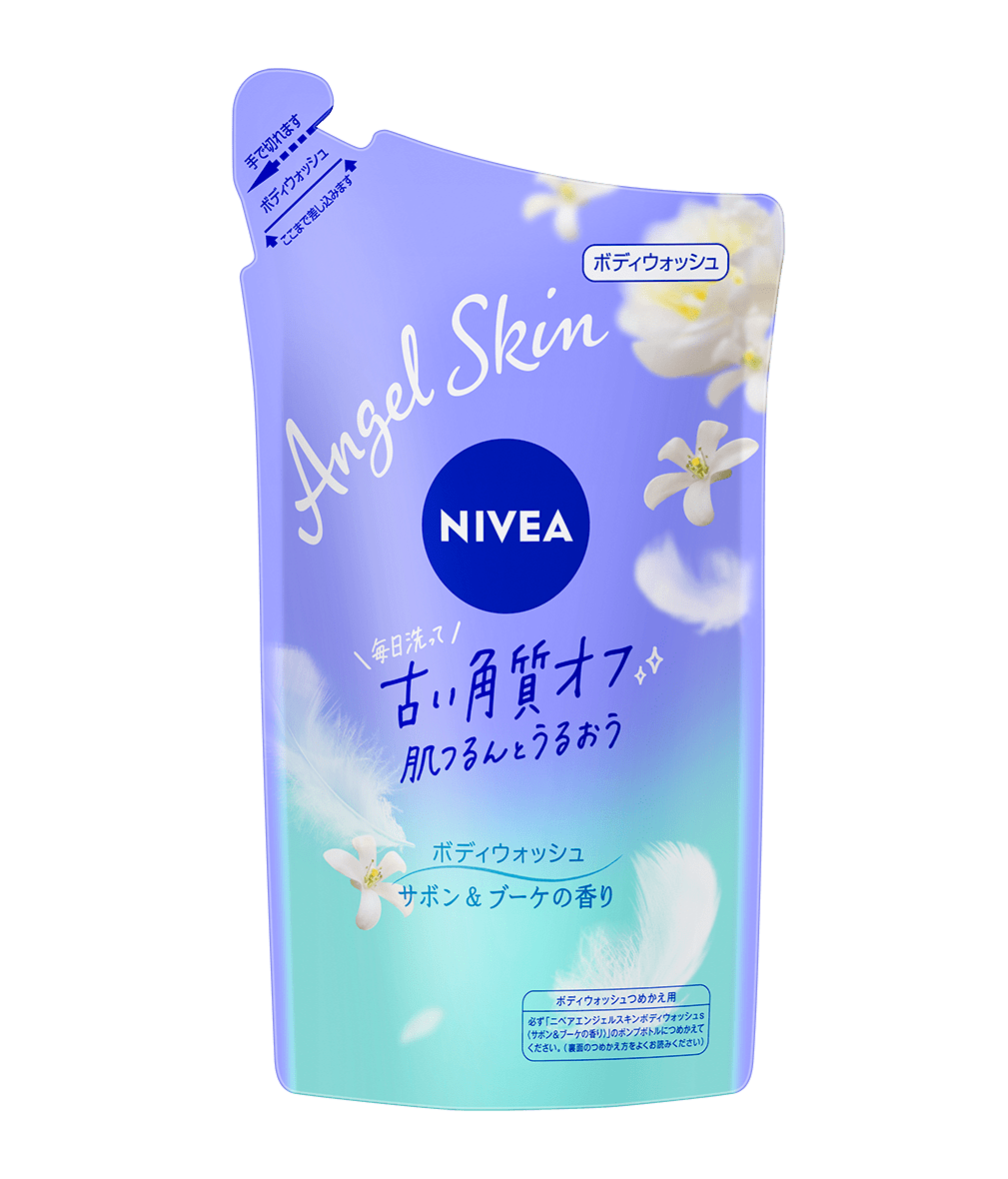 ニベアエンジェルスキンボディウォッシュ サボン&ブーケの香り つめかえ 360ml