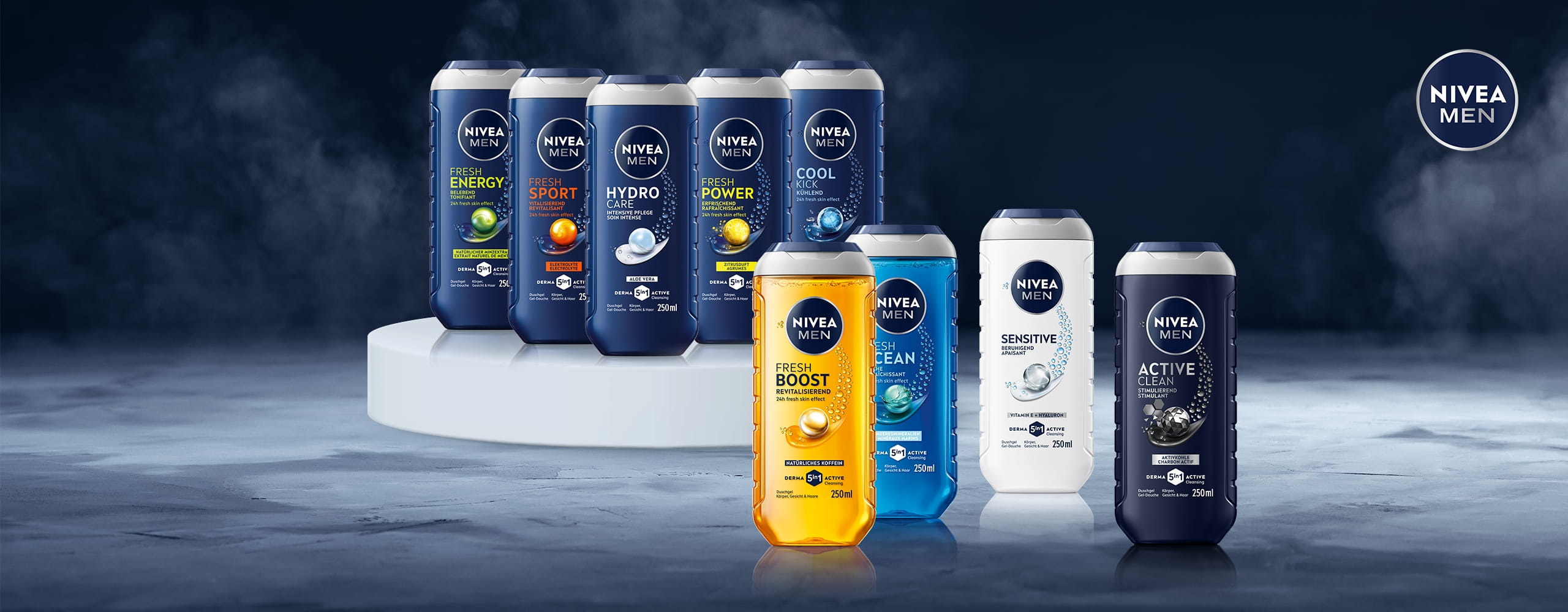 NIVEA MEN Duschgel Sortiment