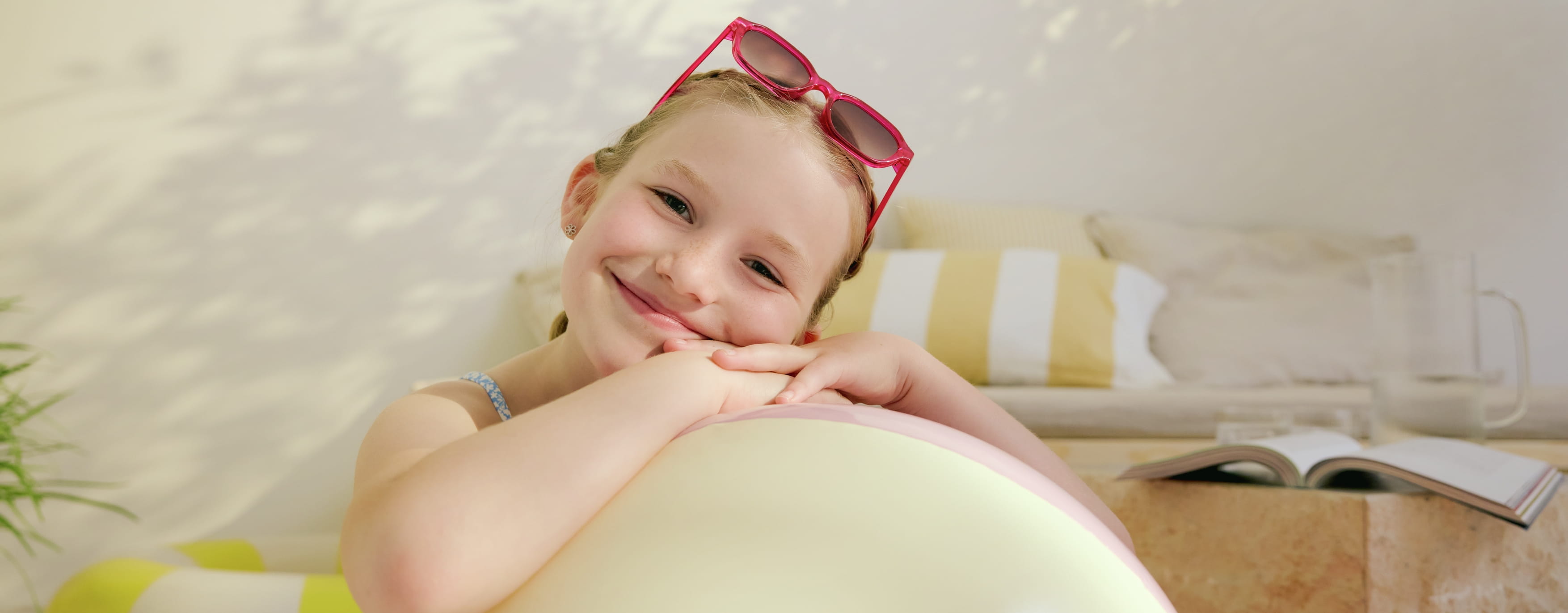woman smiling