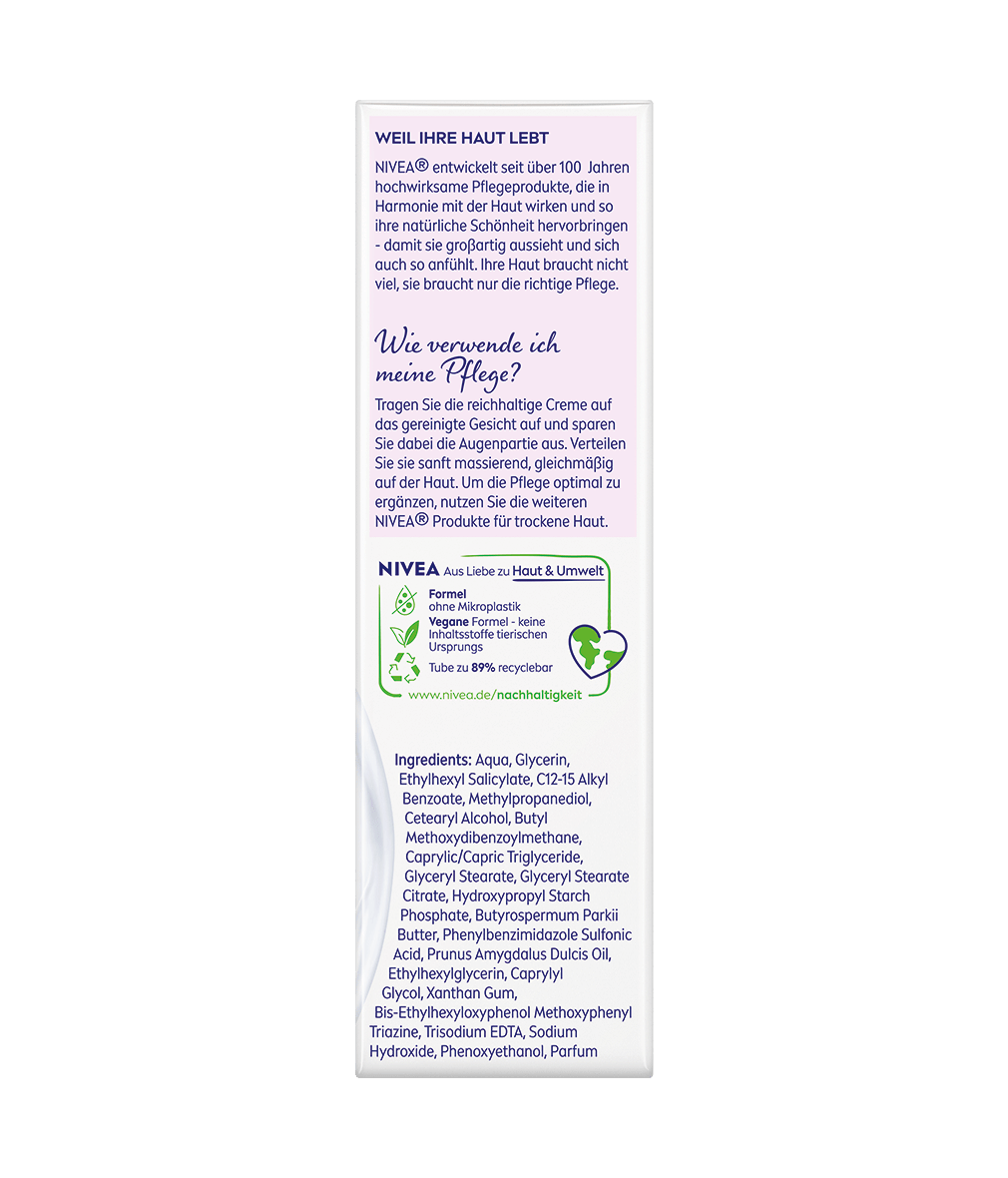 NIVEA Reichhaltige Tagespflege LSF 15 50 ml