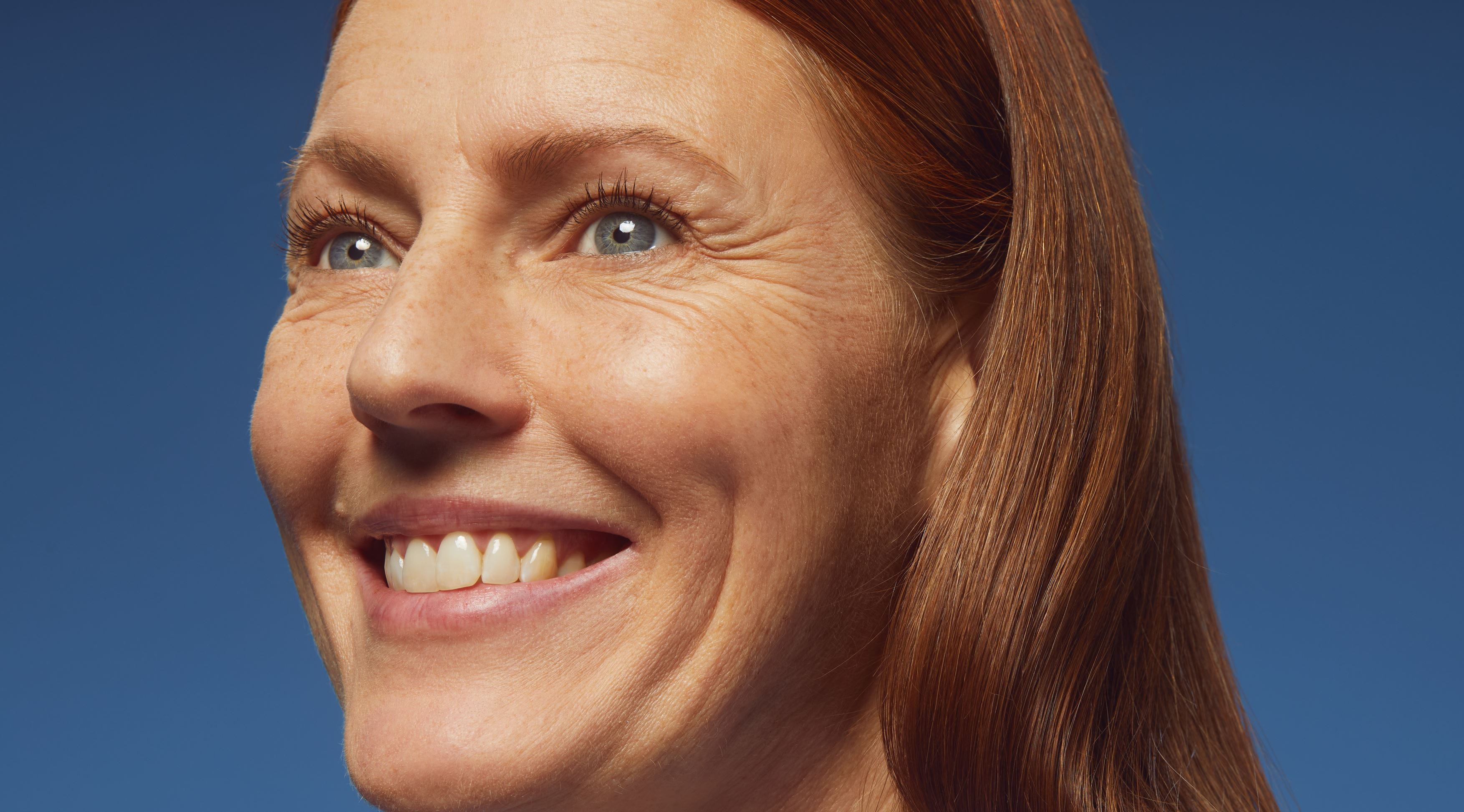 Femme souriante