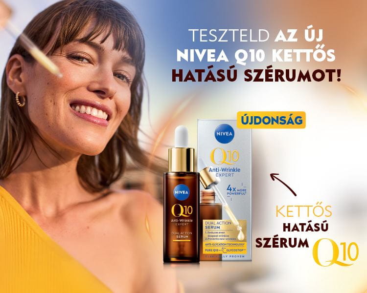 Q10 Anti-Wrinkle Expert Kettős Hatású Szérum tesztelés 