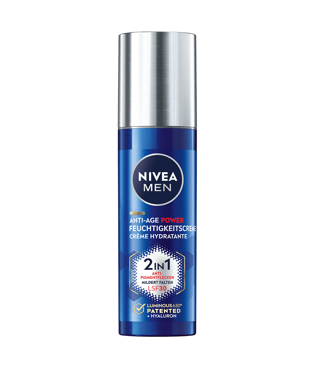 NIVEA MEN Anti-Age Power Feuchtigkeitscreme 2in1_50ml_Spender