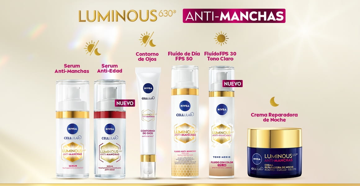 Rutina completa antimanchas Luminous 630