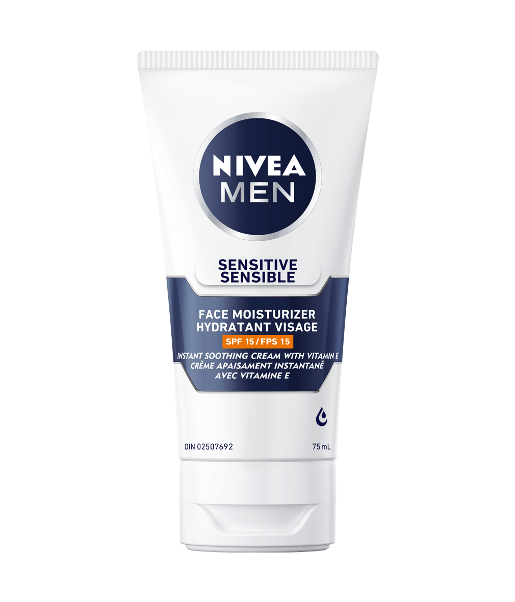 NIVEA MEN SENSITIVE FACE MOISTURIZER SPF 15