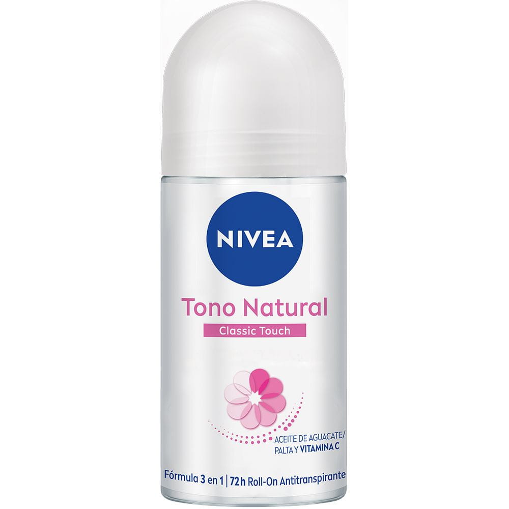 Roll-On Antitranspirante Aclarado Natural Classic Touch 50 ml