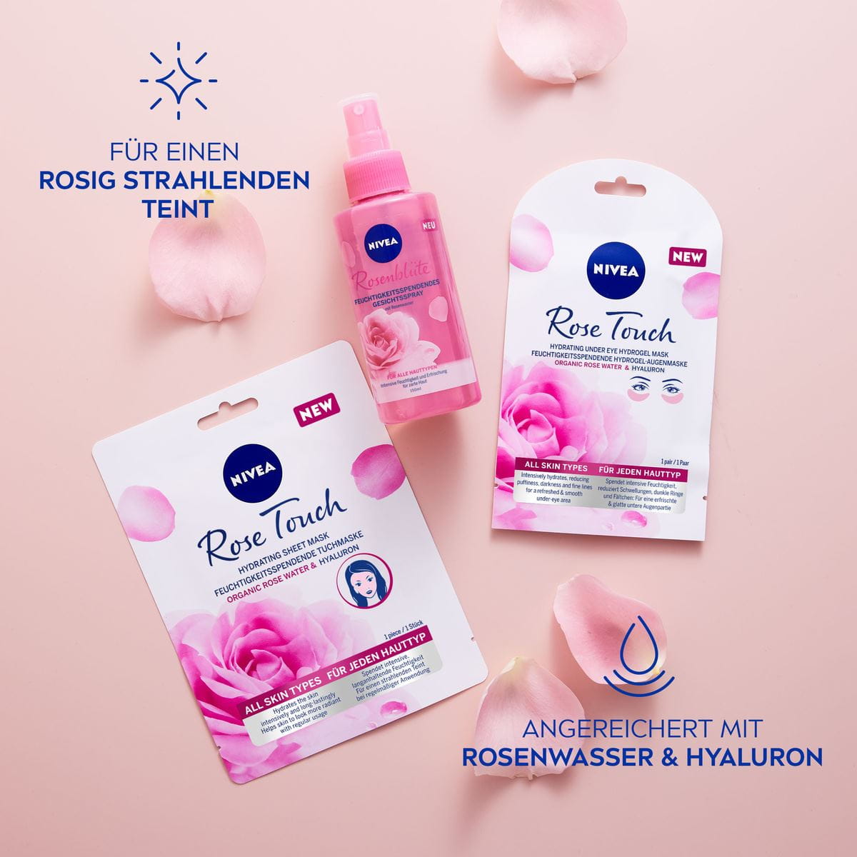 NIVEA Rose touch Maske