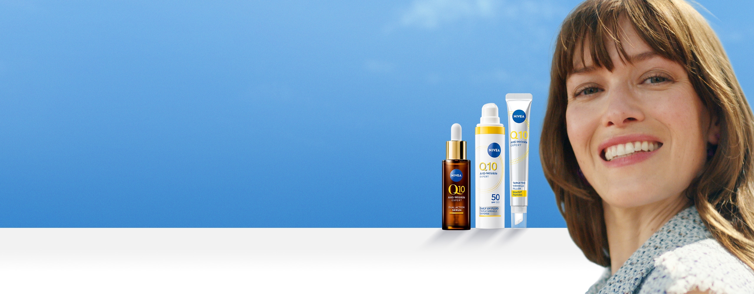 NIVEA Q10 TRIO PROTI VRÁSKÁM