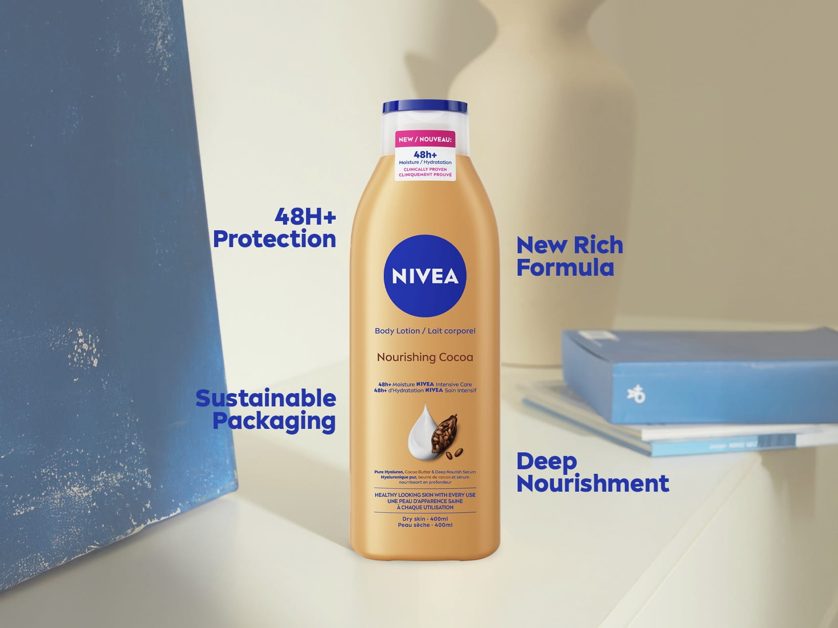 NIVEA Nourishing Cocoa features