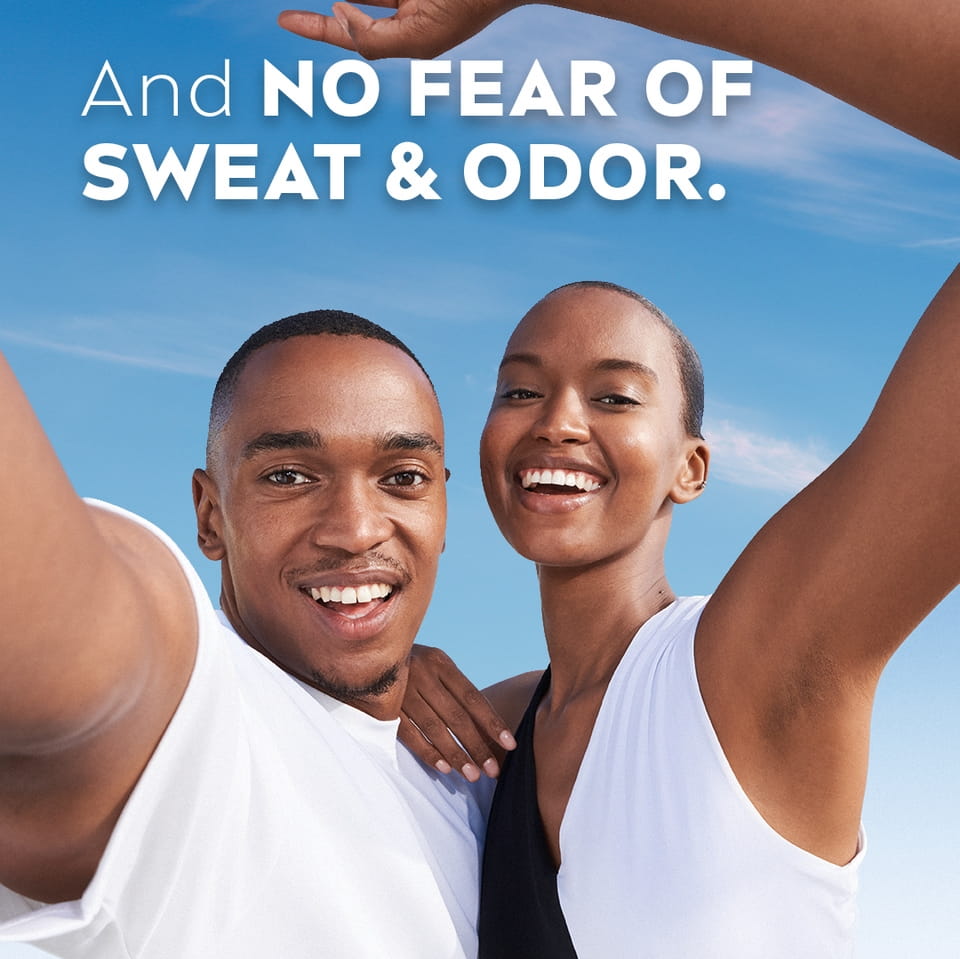 NIVEA Black & White - no fear of sweat and odour