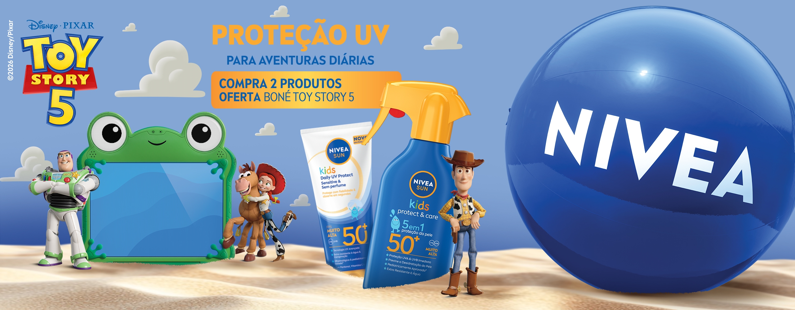 NIVEA SUN KIDS x TOY STORY 5