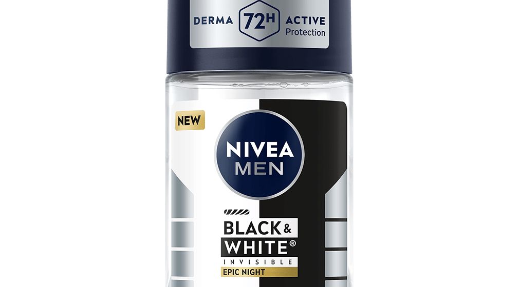 Black & White Invisible Anti-Perspirant Epic Night Roll-On - NIVEA
