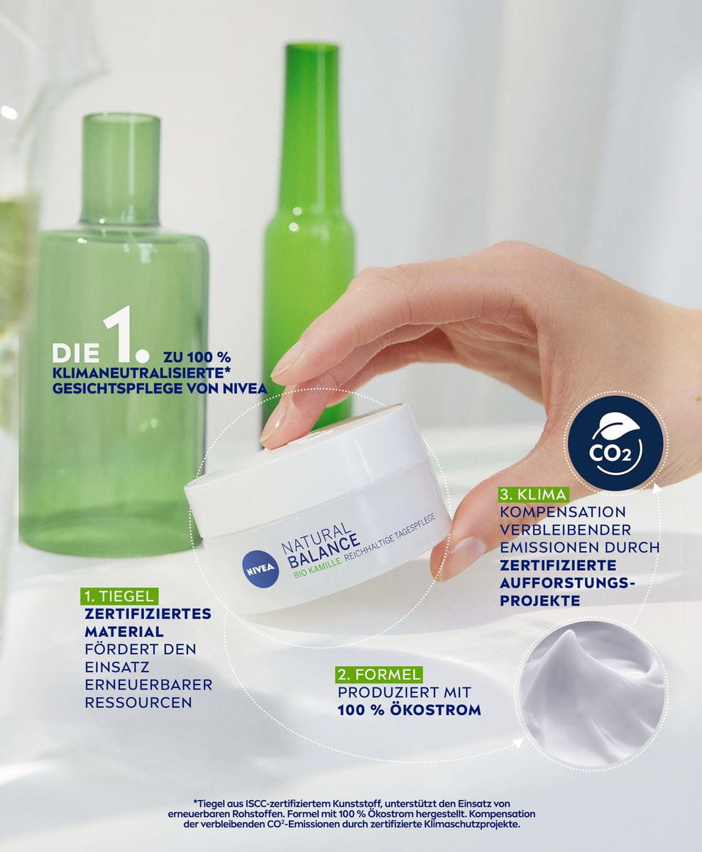 NIVEA Natural Balance Bio Kamille Tagespflege