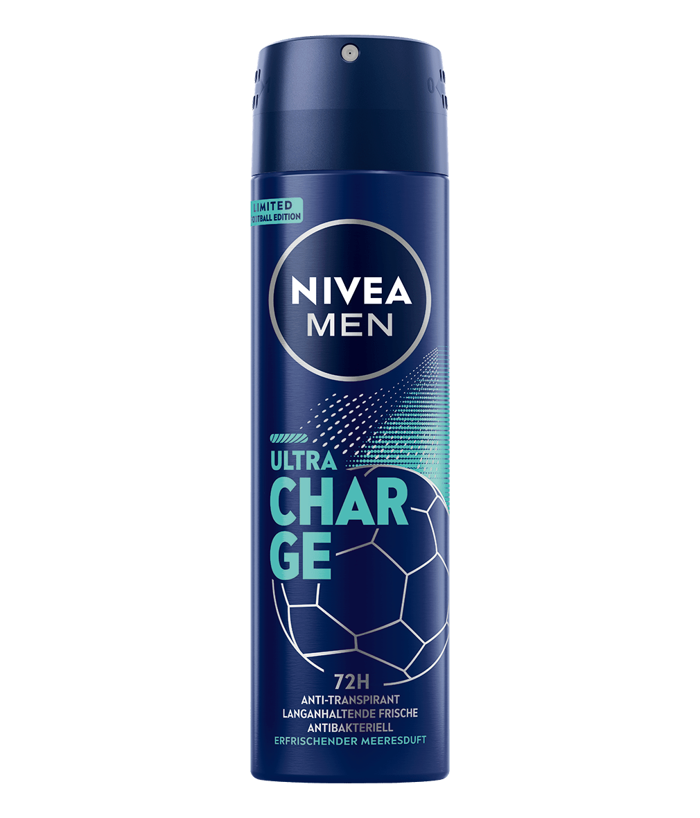 NIVEA MEN Ultra Charge Limited Football Edition	Anti-Transpirant Spray 150ml