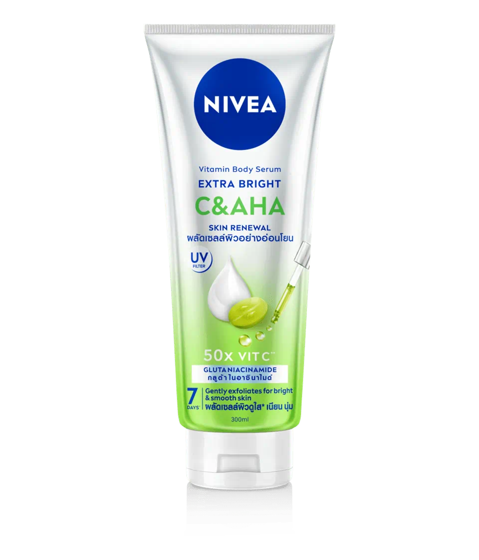 Nivea วิตามิน บอดี้ เซรั่ม เอ็กซ์ตร้า ไบรท์ ซี แอนด์ เอเอชเอ