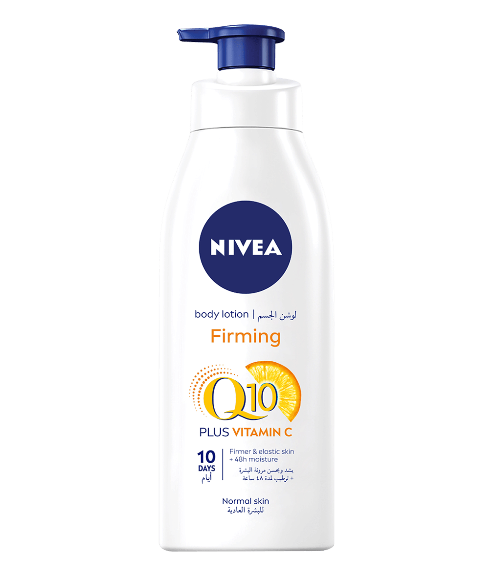 88196 Nivea Firming Body Lotion Q10+ 400ml pump clean packshot