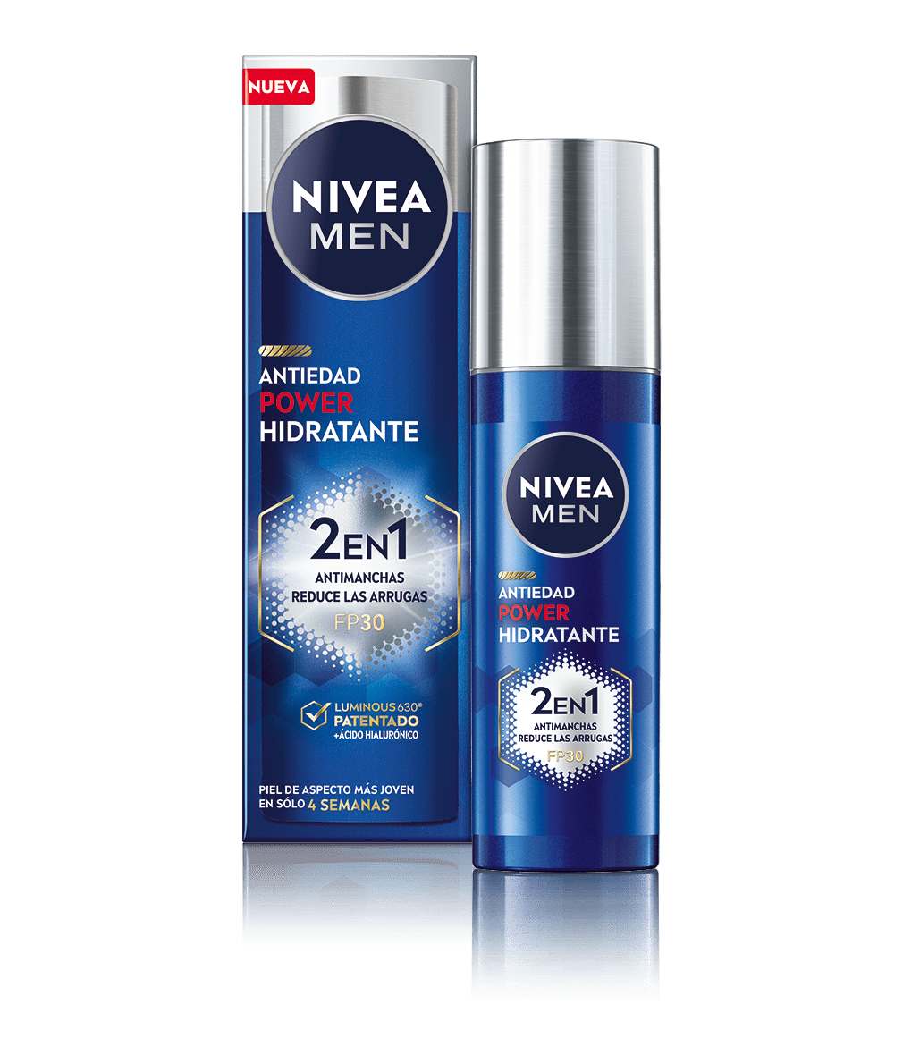 NIVEA MEN Hyaluron Luminous Crema Antiedad Antimanchas FP30