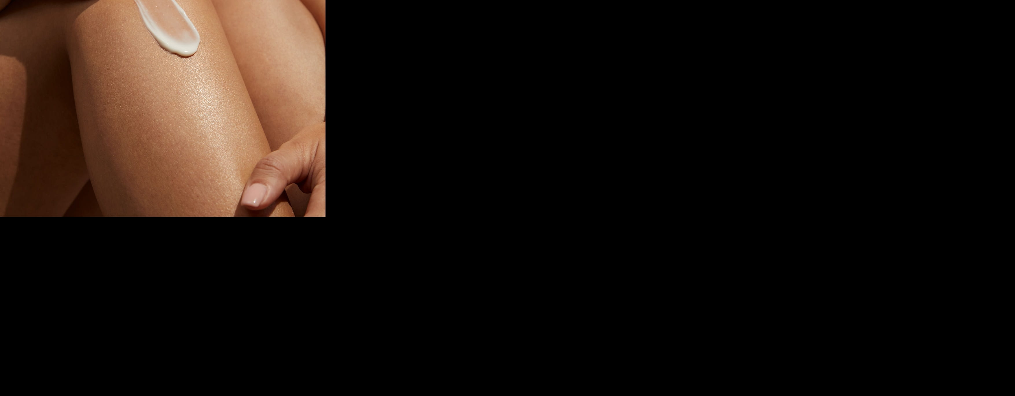 young woman using Nivea lip balm