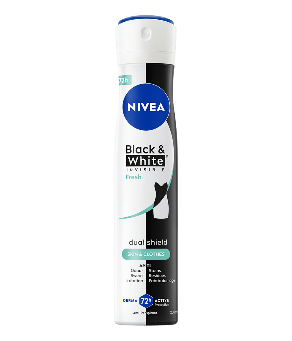 NIVEA Black & White Invisible Fresh Spray