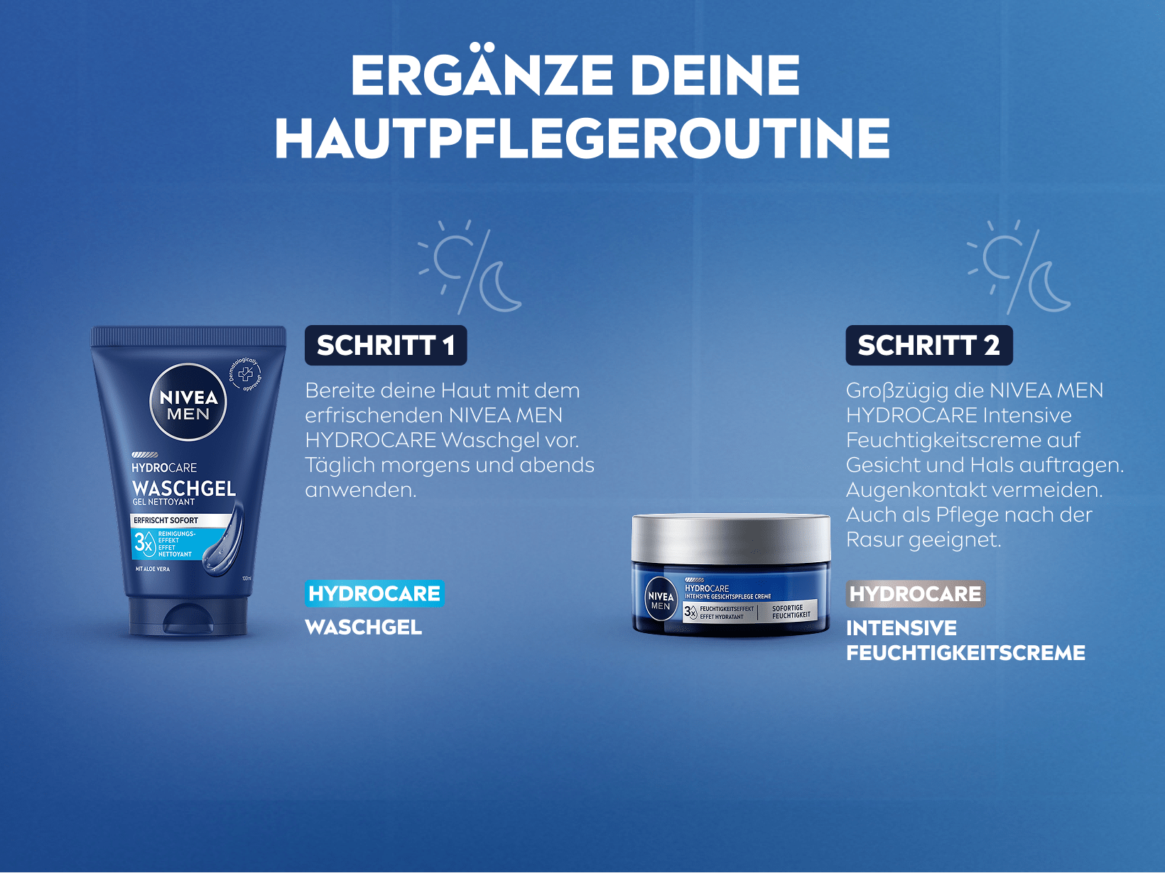 Karussell Element 3 NIVEA MEN HydroCare Routine
