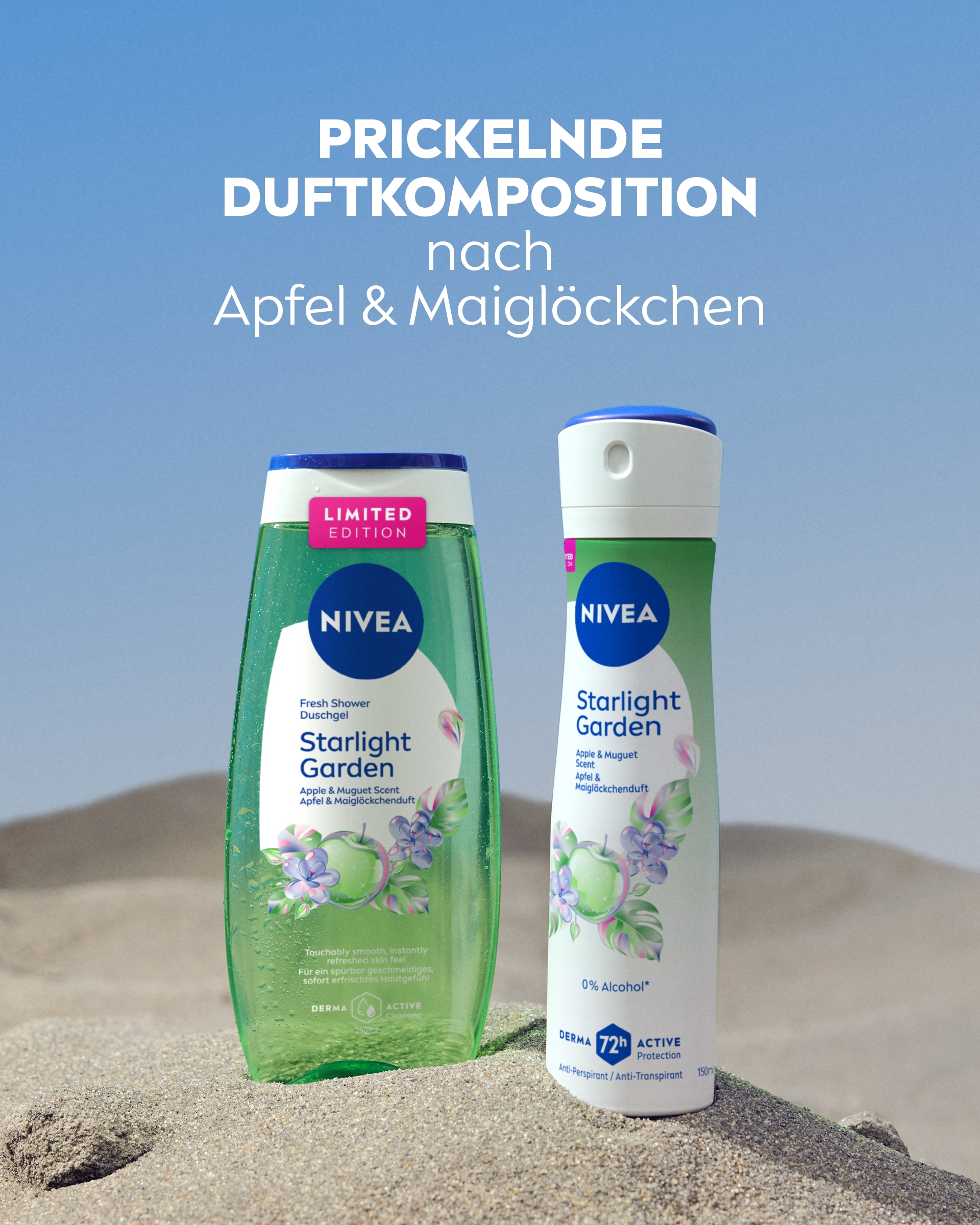 Nivea Starlight Garden Duschgel