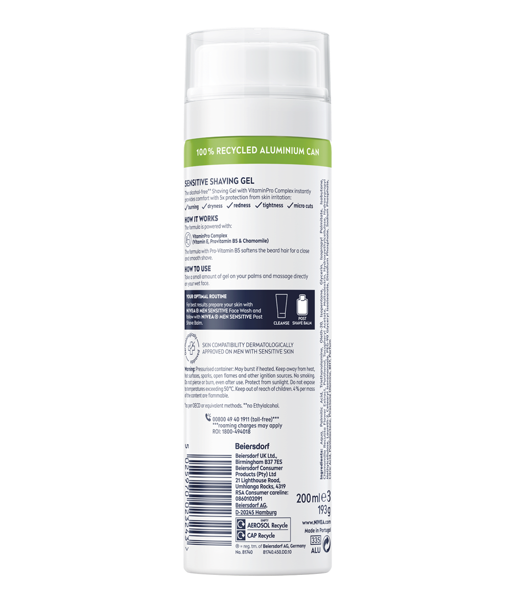 ZA_81740-04500-31_NM Sensitive Shaving Gel 200ml Can Back