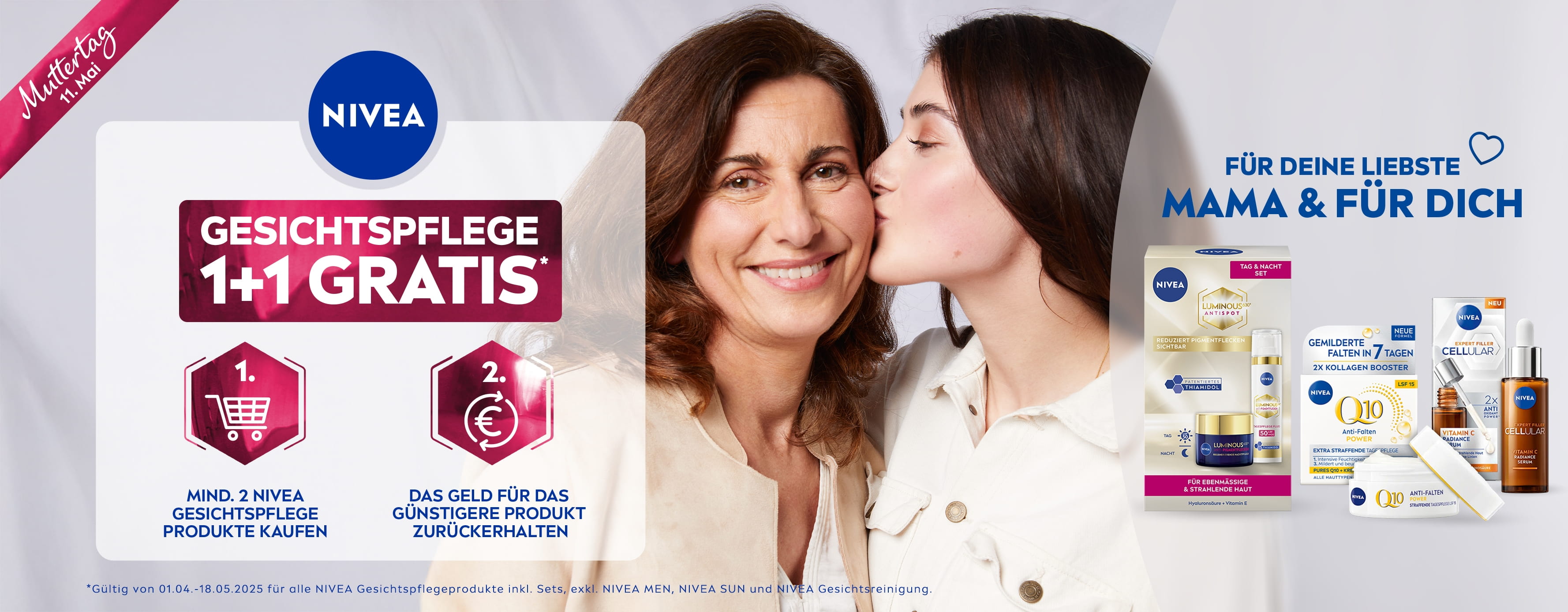 NIVEA Cashback Gesichtspflege