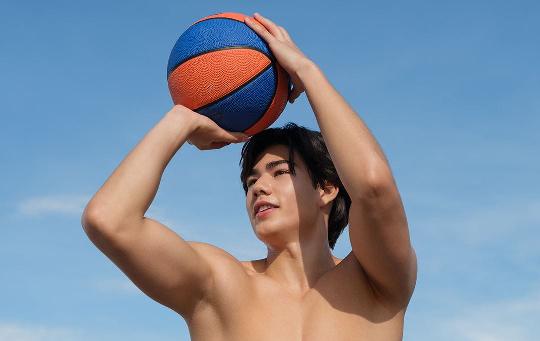 homem com corpo tonificado