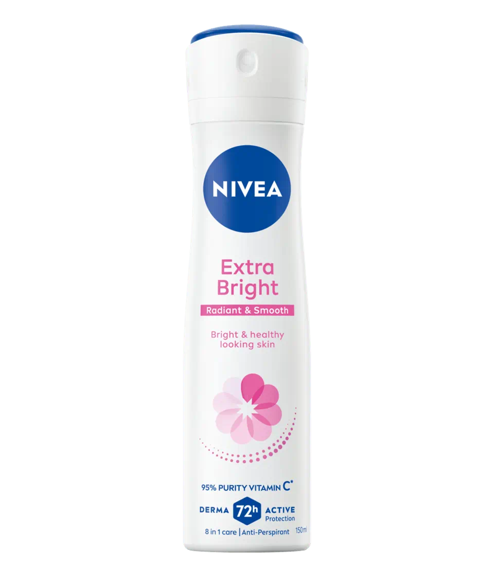 Nivea เอ็กซ์ตร้า ไบรท์ เรเดียนท์ แอนด์ สมูท สเปรย์