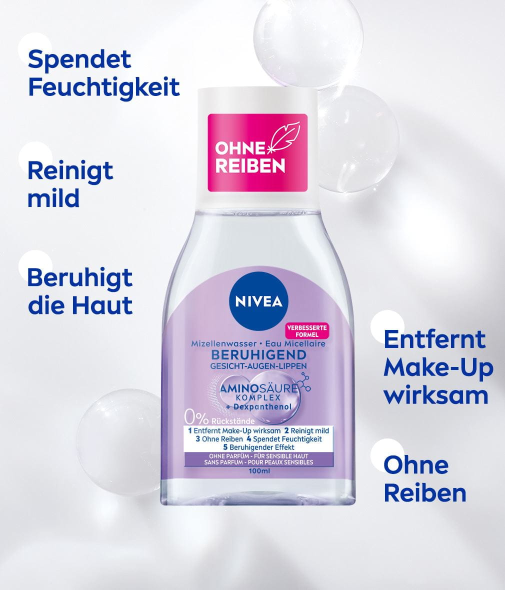 NIVEA Mizellenwasser Beruhigend 100 ml