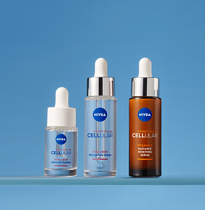 3 nivea face serums