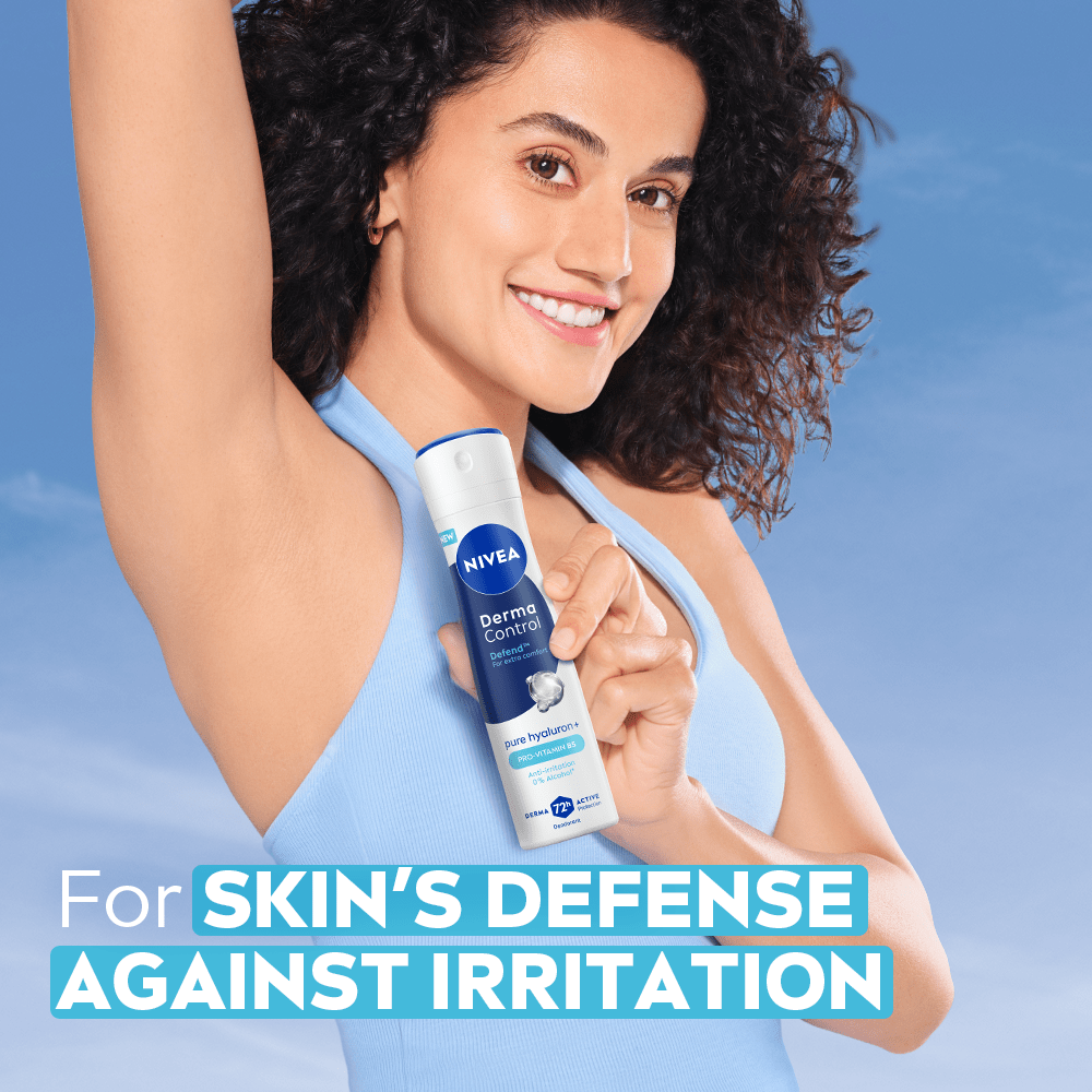 NIVEA Derma Control Defend Spray for Sensitive Underarms – NIVEA India