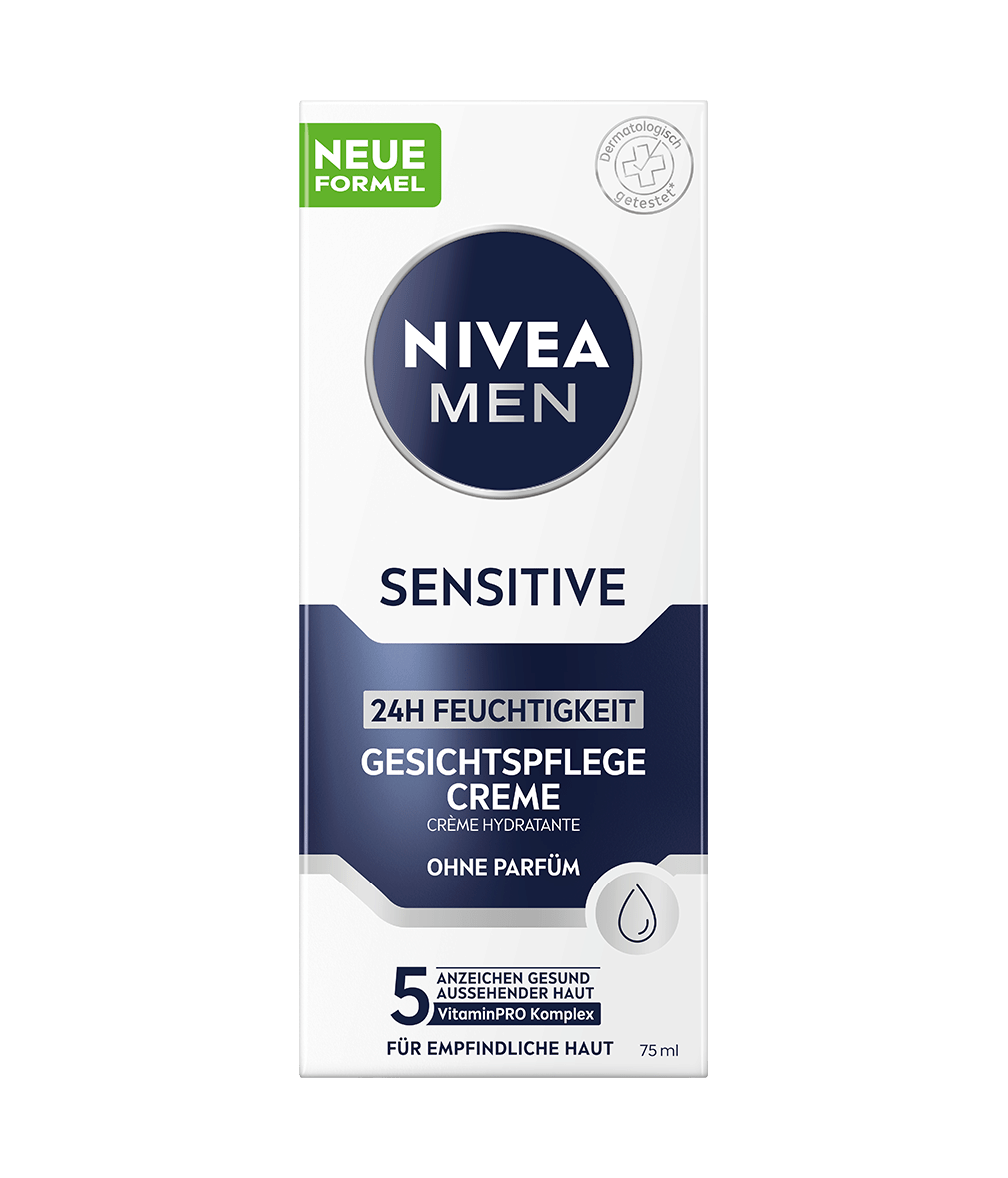 NIVEA MEN Sensitive Gesichtspflege Creme_75ml_Tube