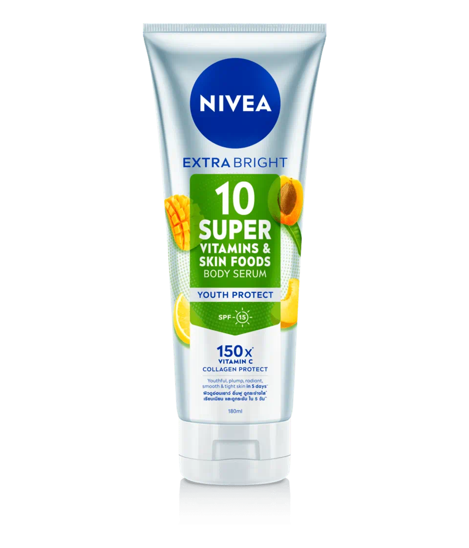 Nivea 10 ซูเปอร์วิตามิน&สกินฟู้ด บอดี้ เซรั่ม ยูธ โพรเทค