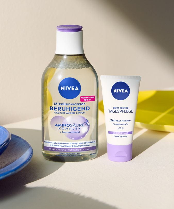 Produkte für gereizte Haut