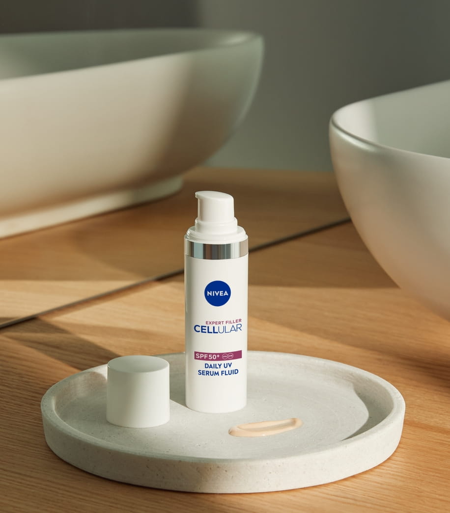 NIVEA Cellular Expert Filler SPF50+ Dagelijks UV-serumvloeistof