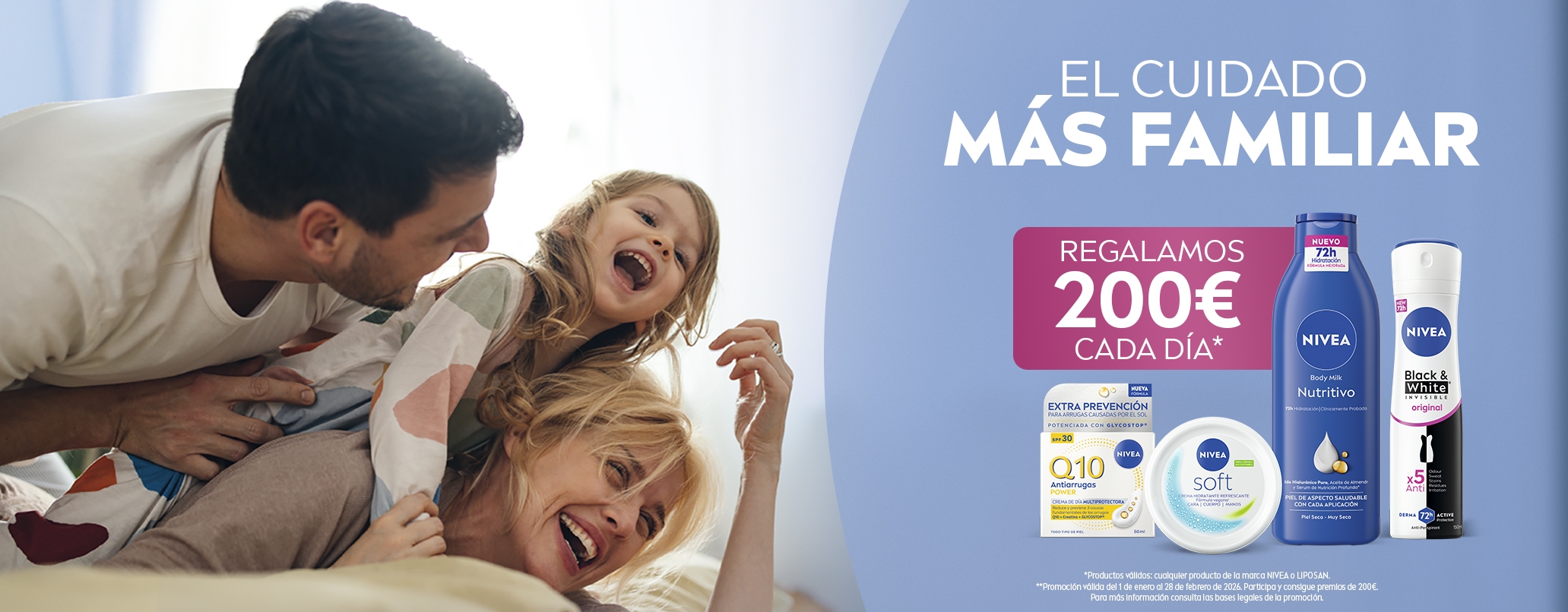 El cuidado más familiar de NIVEA