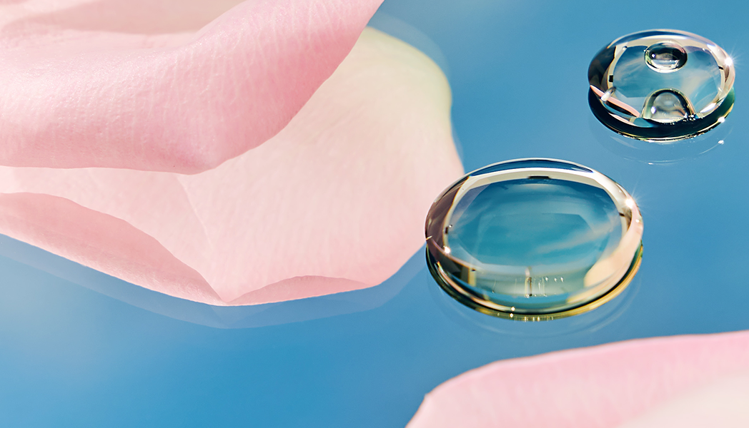 Řada s růžovou vodou