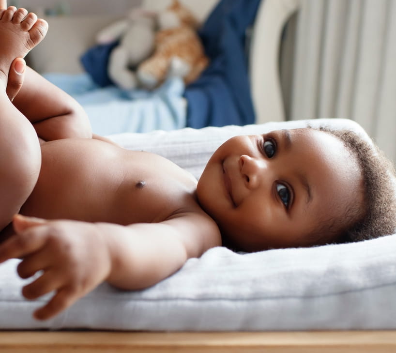 Ein glückliches Baby