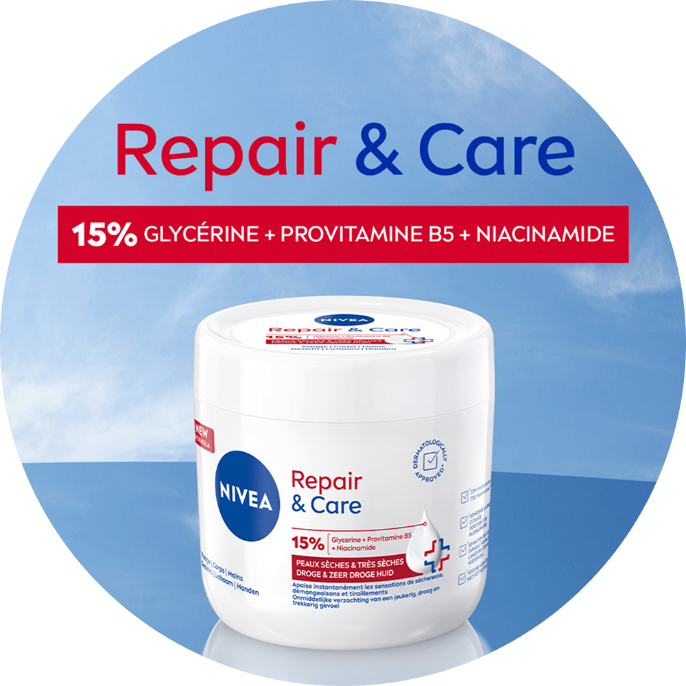 Nivea Repair & Care Creme avec 15% Glycérine