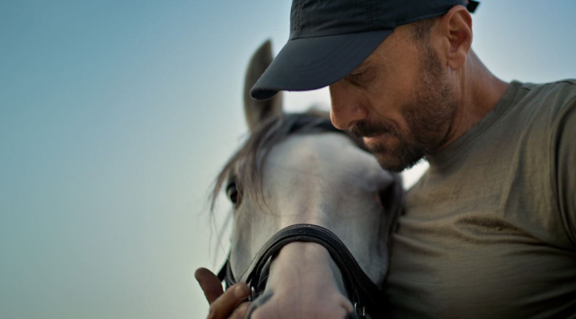 mulher a dar um beijo a um coelho