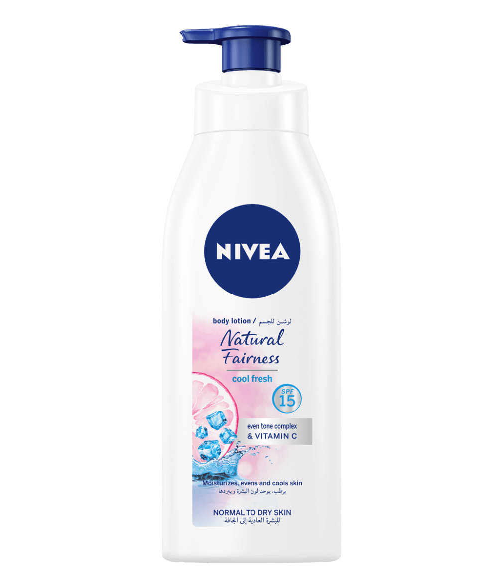 96781 Nivea Natural Fairness Cool Fresh Body Lotion 400ml