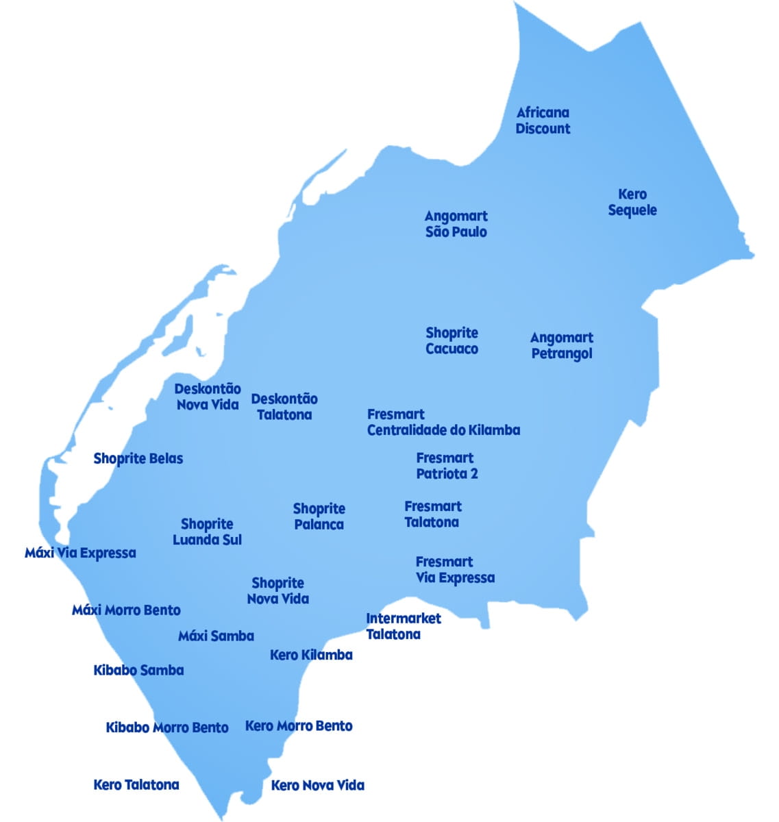 North and South Luanda