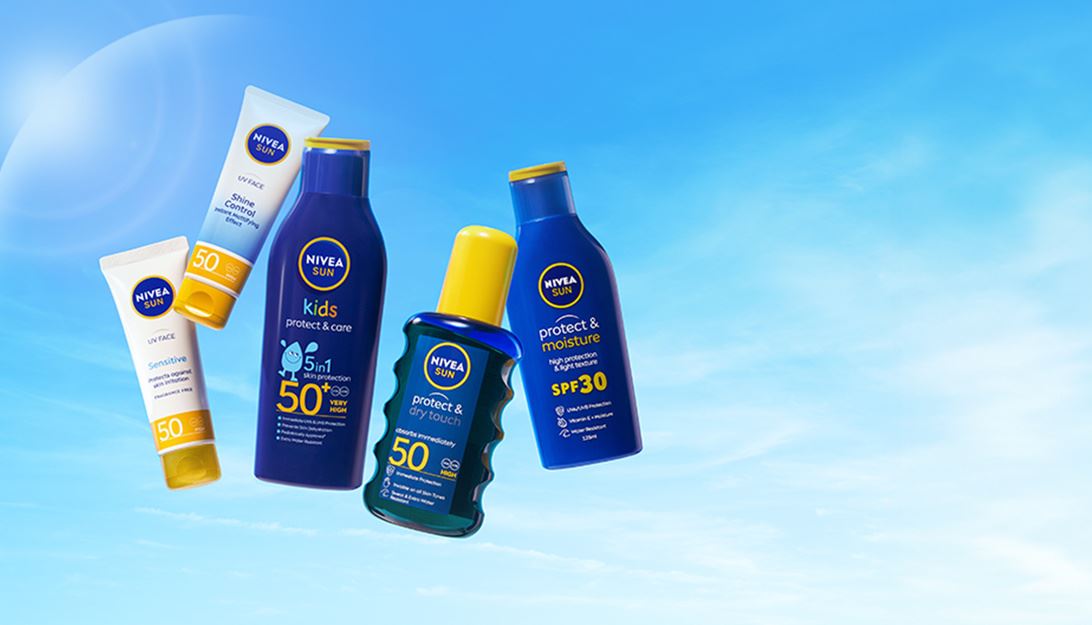 Sunscreen Lotion and Suncare products - Nivea
