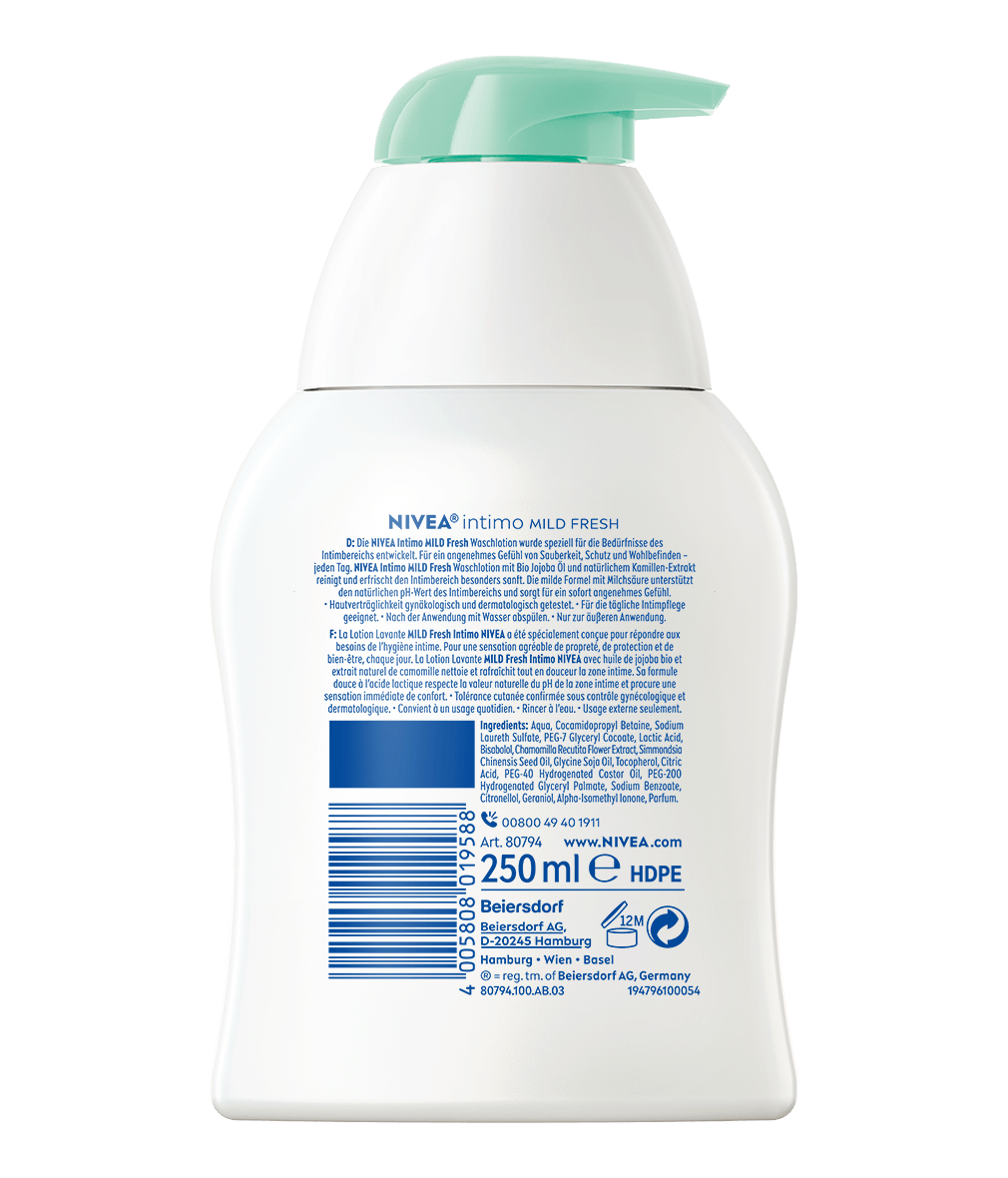 NIVEA Intimo Mild Fresh Waschlotion_250ml