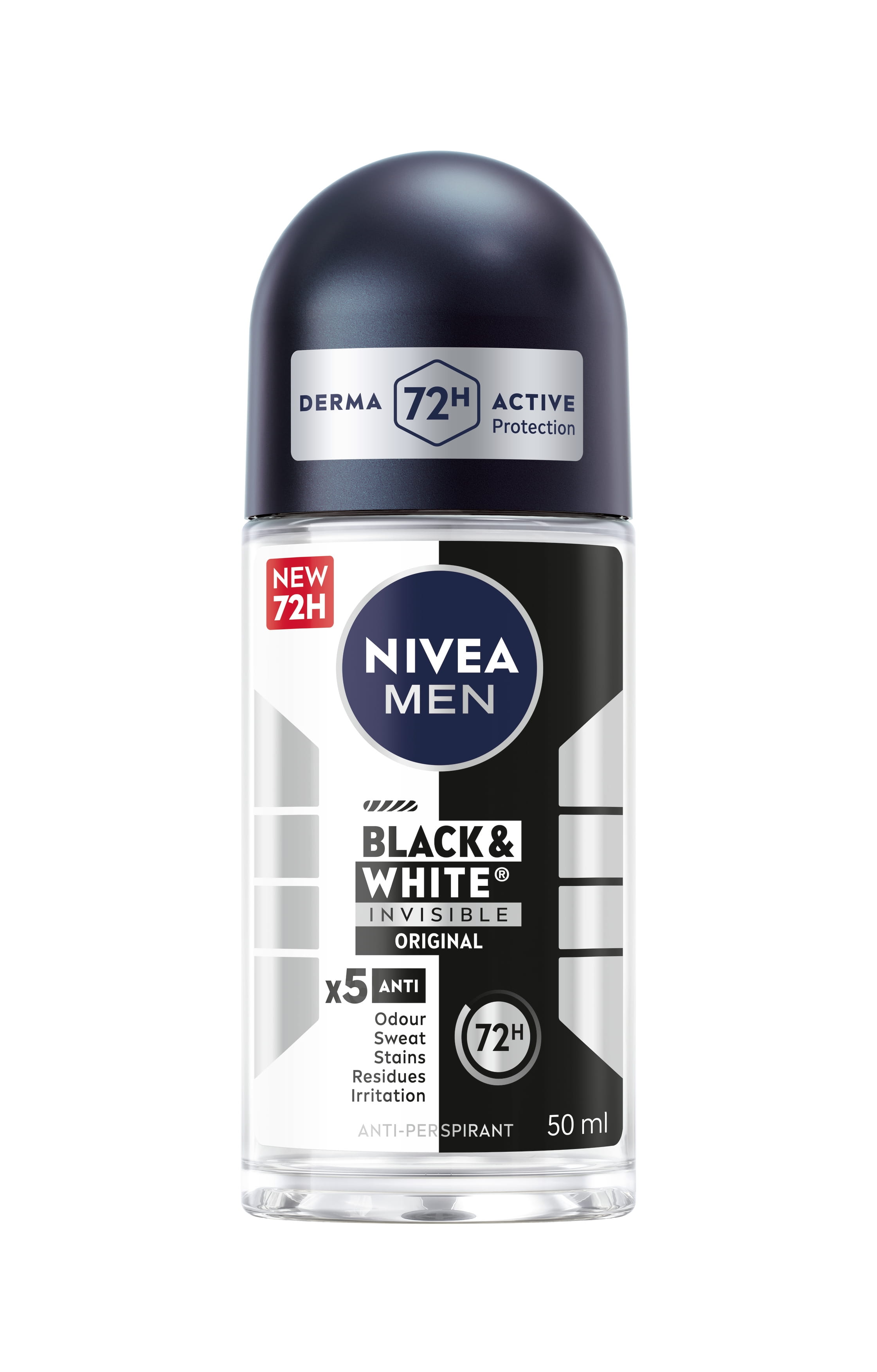 Black & White Invisible Roll-On