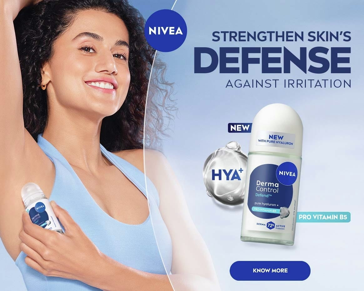 NIVEA Derma Control Defend Roll On for Sensitive Underarms – NIVEA India